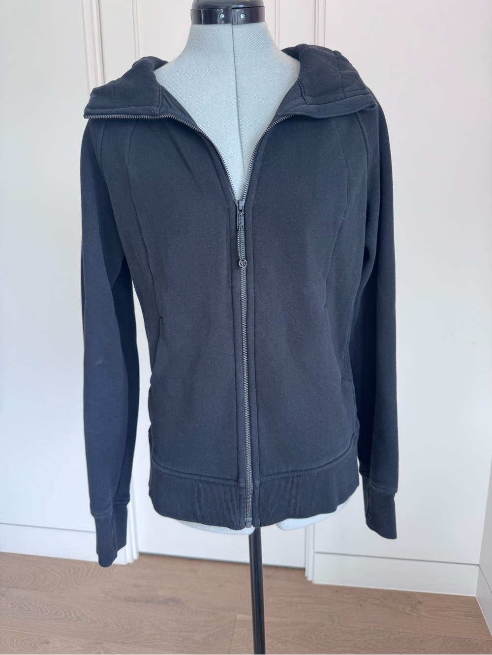 Lululemon Black Hooded Zip-Up Jacket
